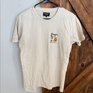 Seager Cream Graphic Men's T-Shirt
